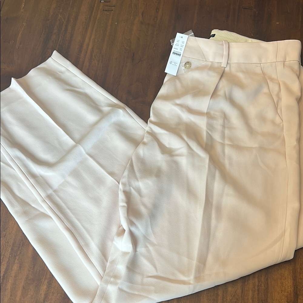 J Crew Tall Essential pant in city crepe BN159 T16 Ivory